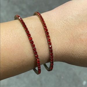 2 red bangles